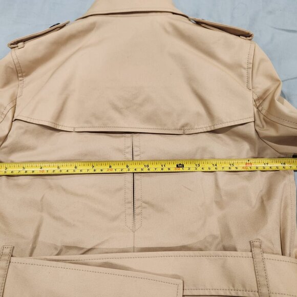COACH Trench Coat Size 6 (Small) - Picture 7 of 8